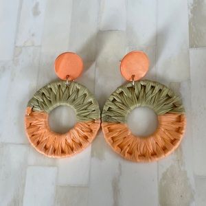 SUMMER STAPLE Rattan Earrings ☀️